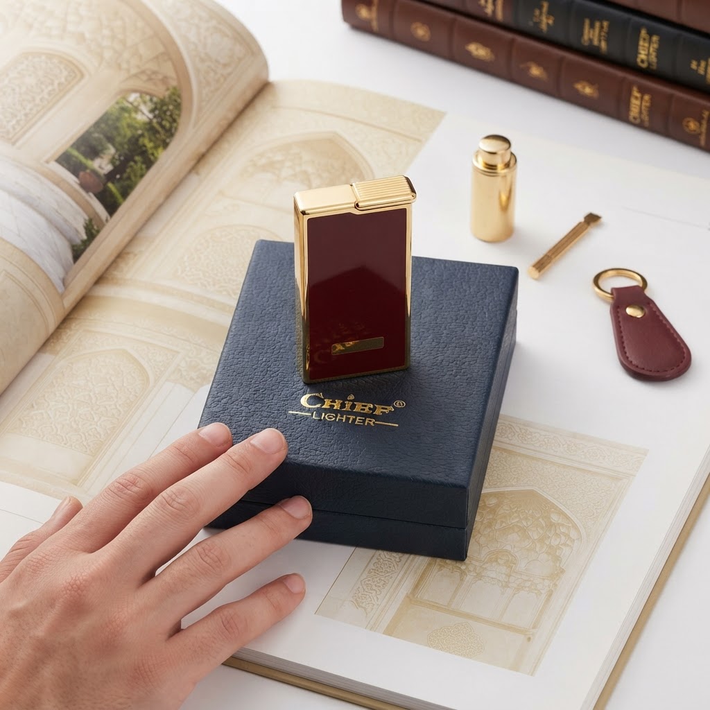فندک چیف کلاسیک (در ب بالا)